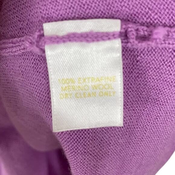 Nordstrom Studio 121 100% Extra Fine Merino Wool Turtleneck Sweater Size XL - Picture 12 of 12